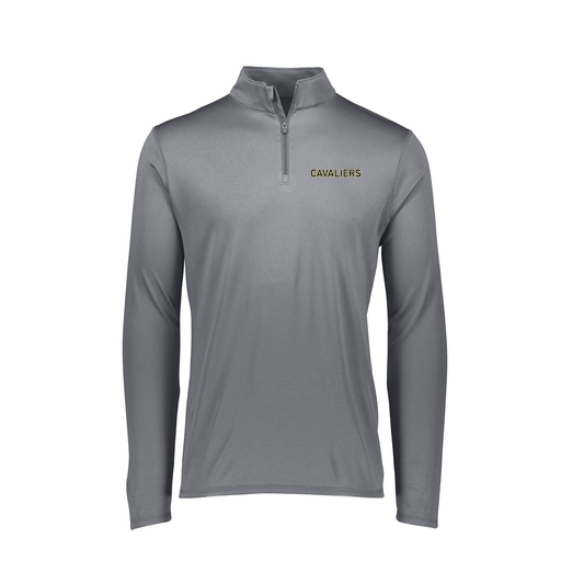 [FTLQFLGY-FAXS-LOGO3] Decker Women's Flex-Lite 1/4 Zip Shirt (Female Adult XS, Gray, Logo 3)