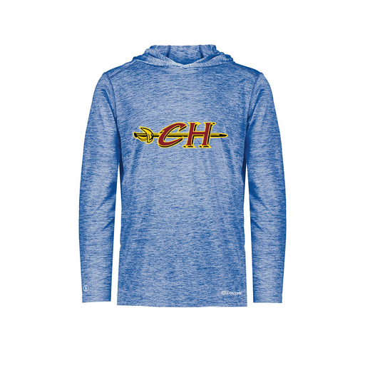 [CUS-DFW-CHGHOOD-PER-LSL-RYL-AS-LOGO1] Men's Charge Hoodie (Adult S, Royal, Logo 1)